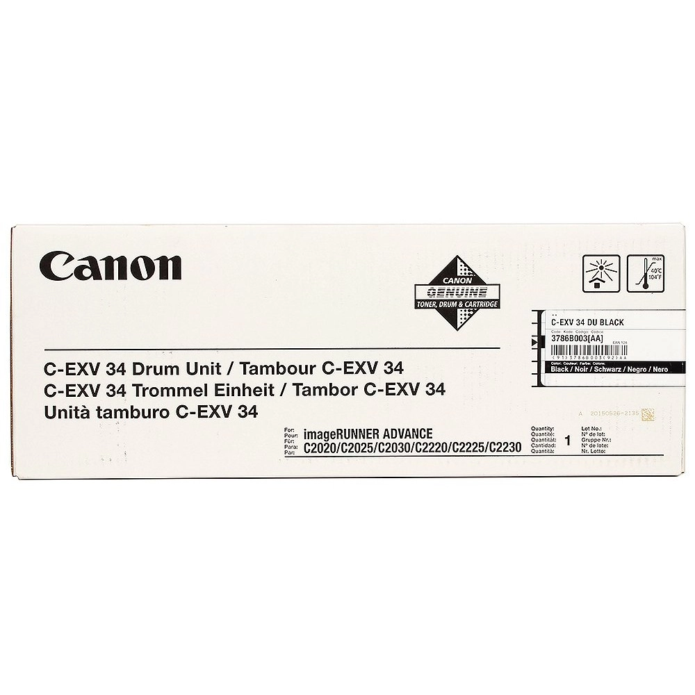 Картридж Canon  C-EXV34 Drum Bk, 3786B003